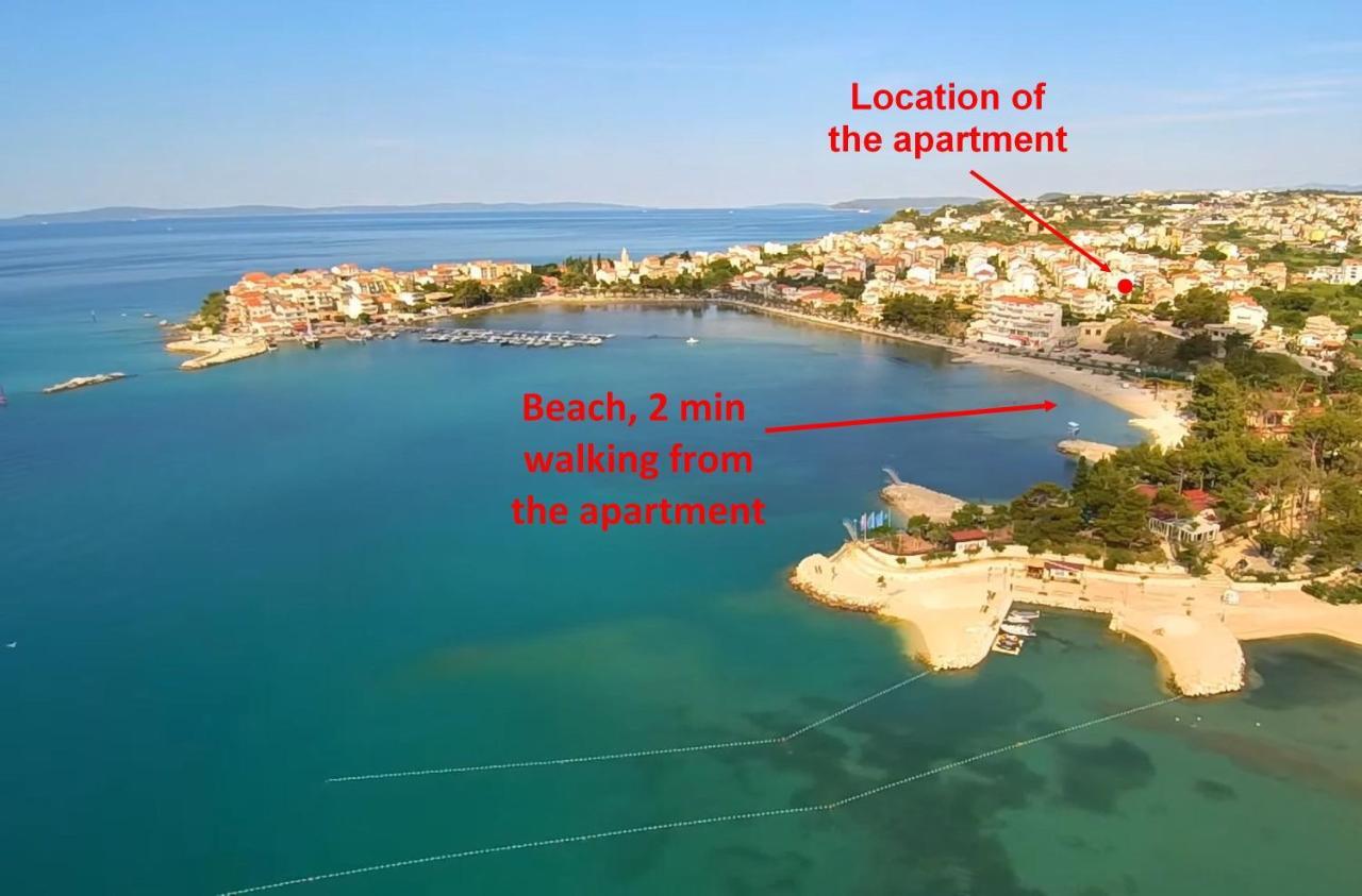 Apartments Near Beach Babic 斯普利特 外观 照片